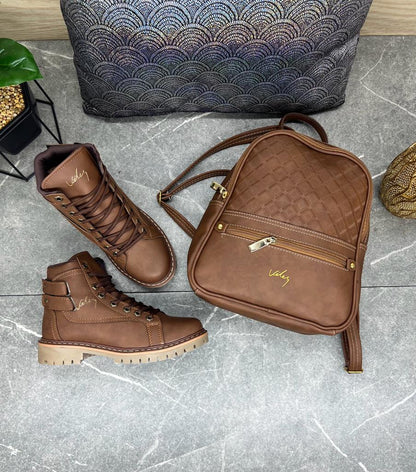 Botas Vlz Doble Correa
