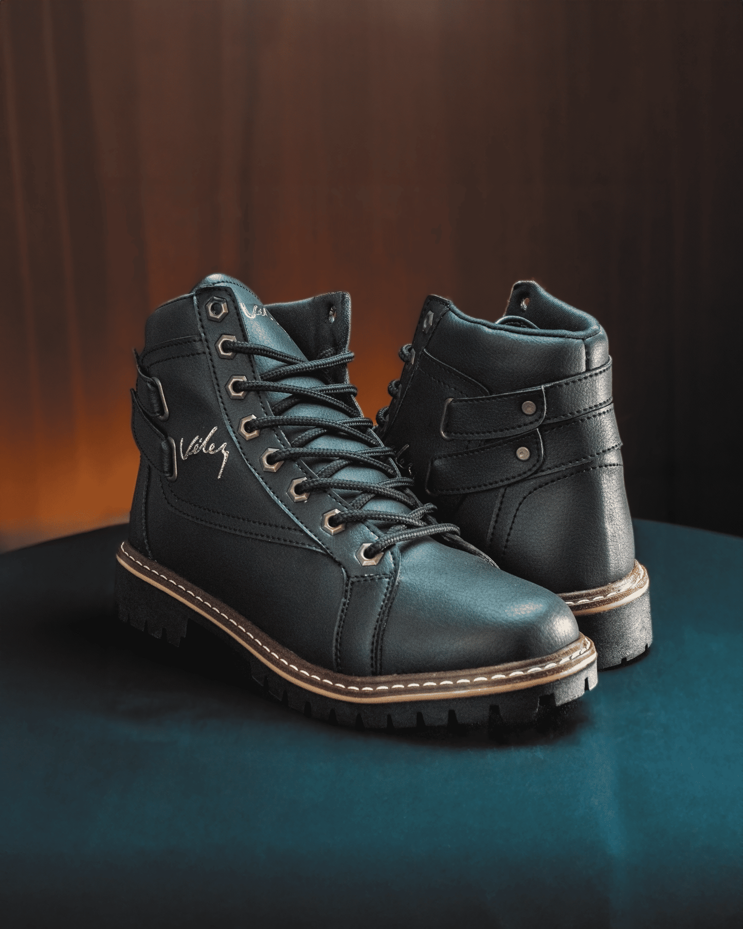 Botas Vlz Doble Correa