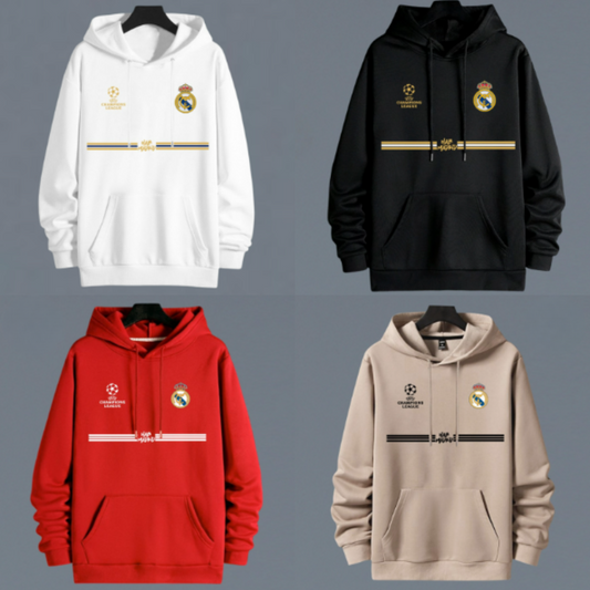 BUZO REAL MADRID - LOGOS BORDADOS