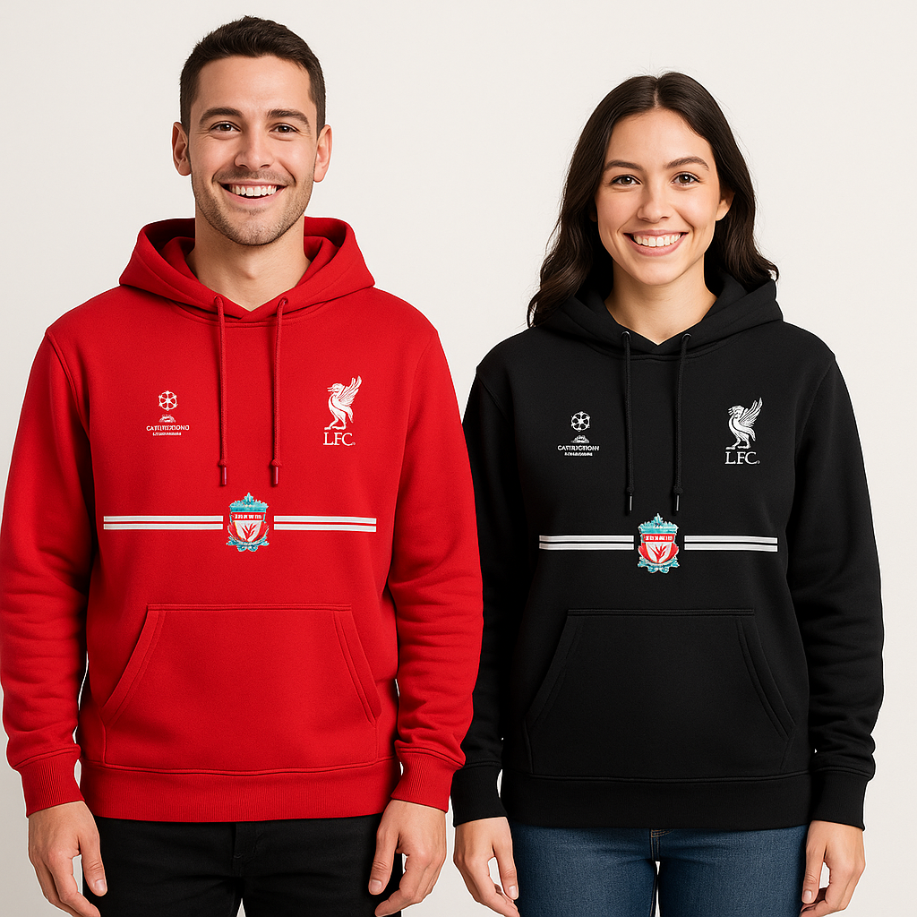 BUZO LIVERPOOL LOGOS BORDADOS