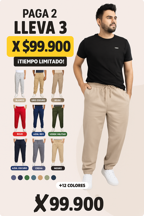 JOGGER HOMBRE VARIABLE