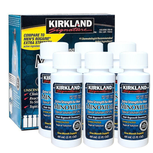 Minoxidil para el crecimiento capilar y barba