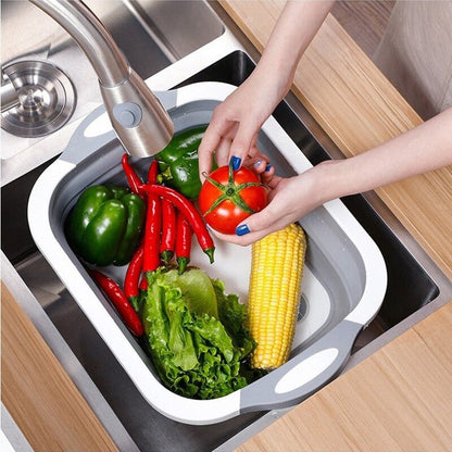 Tabla plegable para cocina 3 en 1 🔪