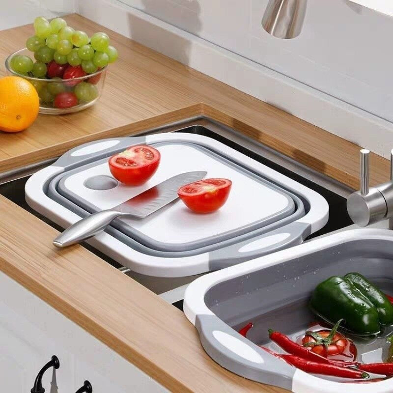Tabla plegable para cocina 3 en 1 🔪