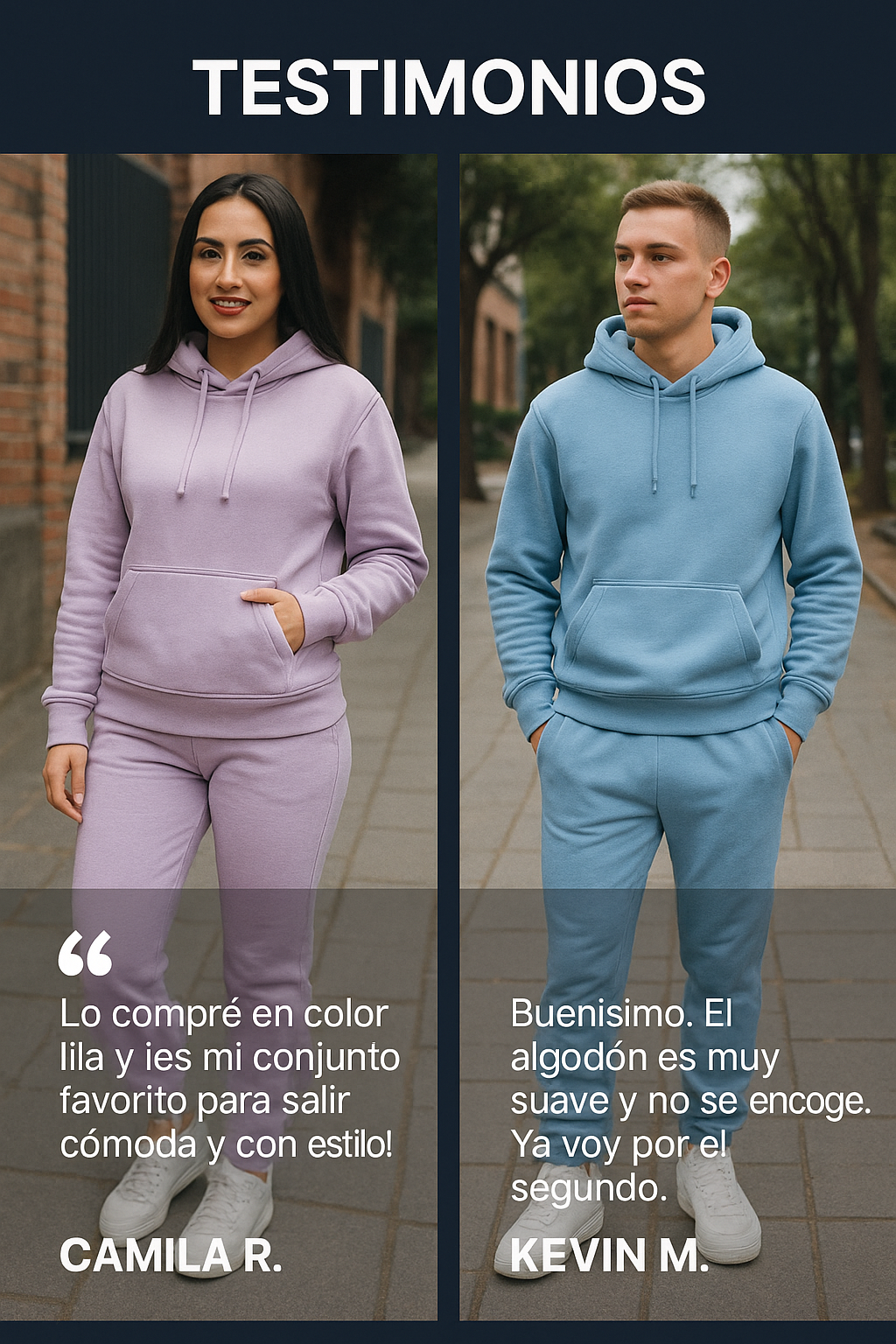 Conjunto unisex con RIP