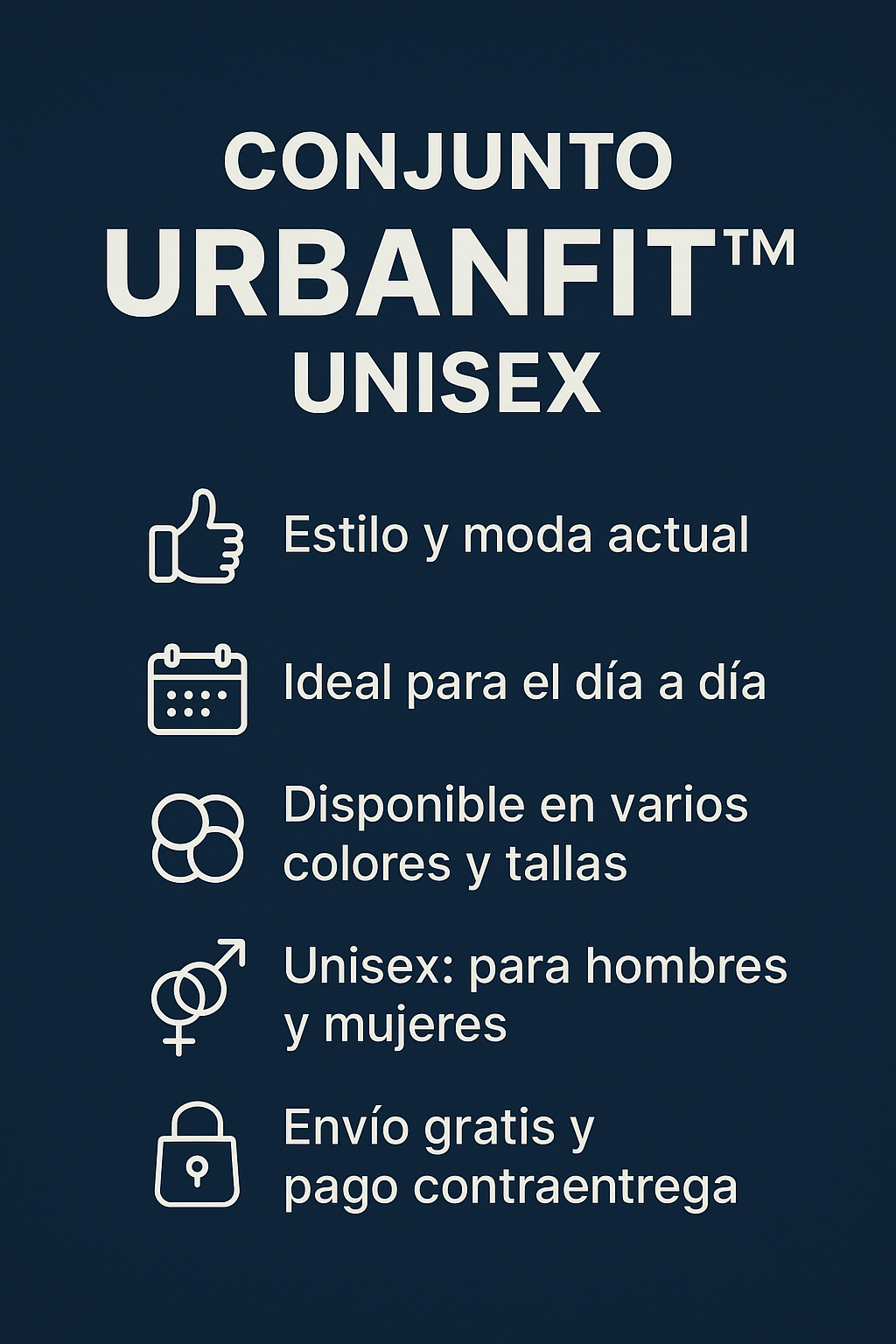 Conjunto unisex con RIP